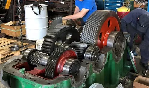Hamilton Gearbox Gear-Train Rebuild